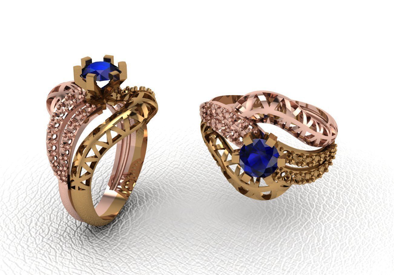 RING B448 3D print model_14