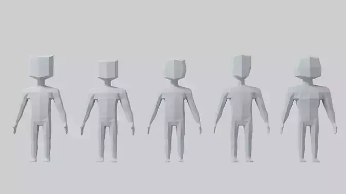 Mini Character  3D model