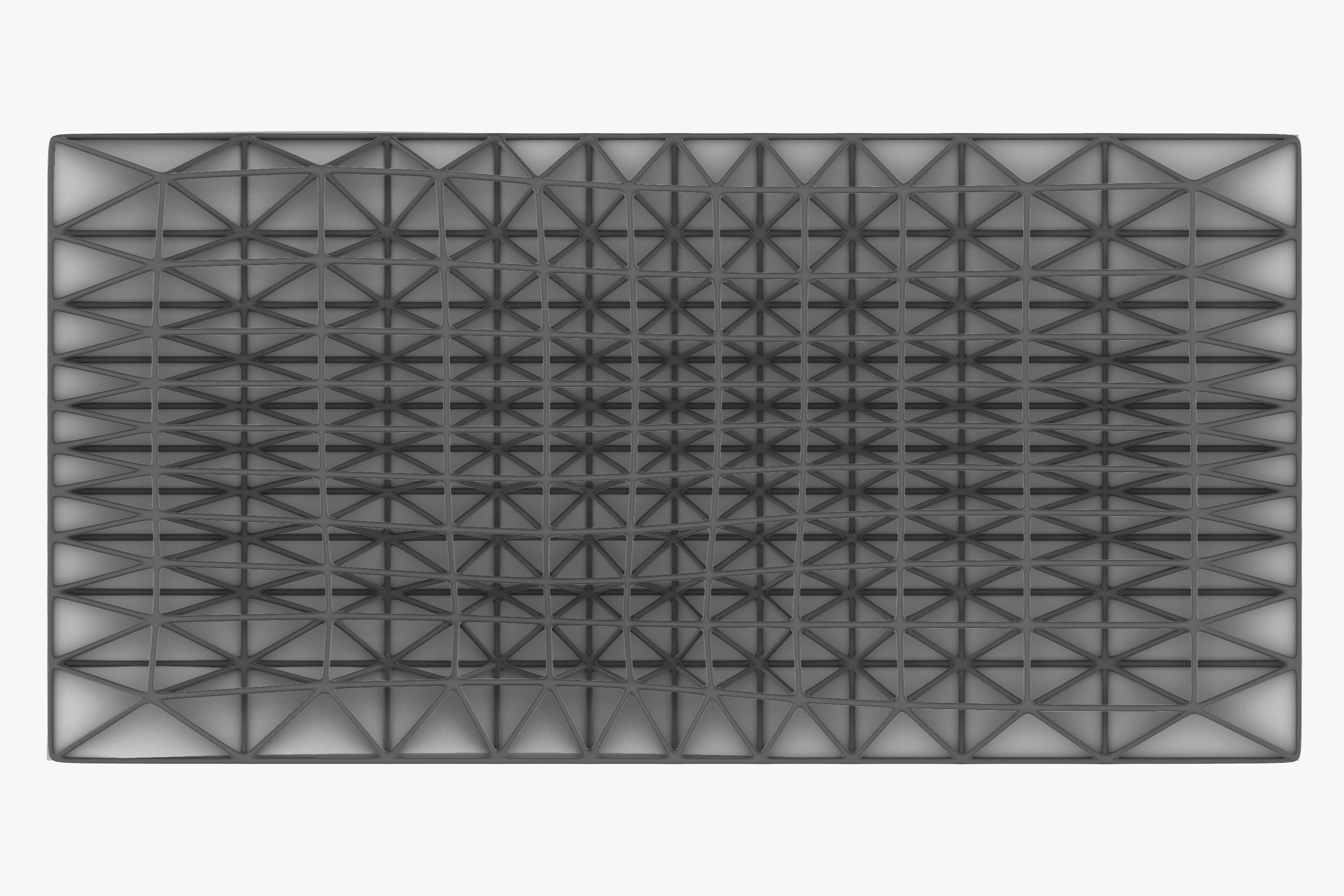 Wavy Space Truss Ceiling 3D model_13