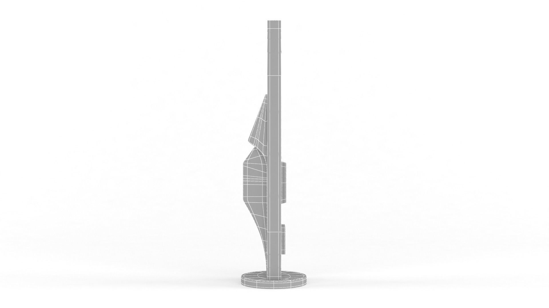 Electronic Kiosk 3D model_10