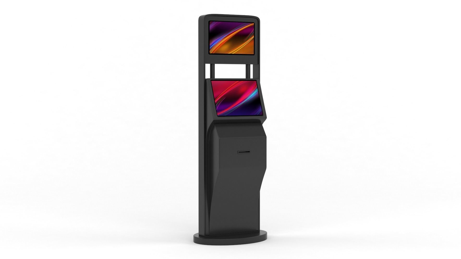 Electronic Kiosk 3D model_5