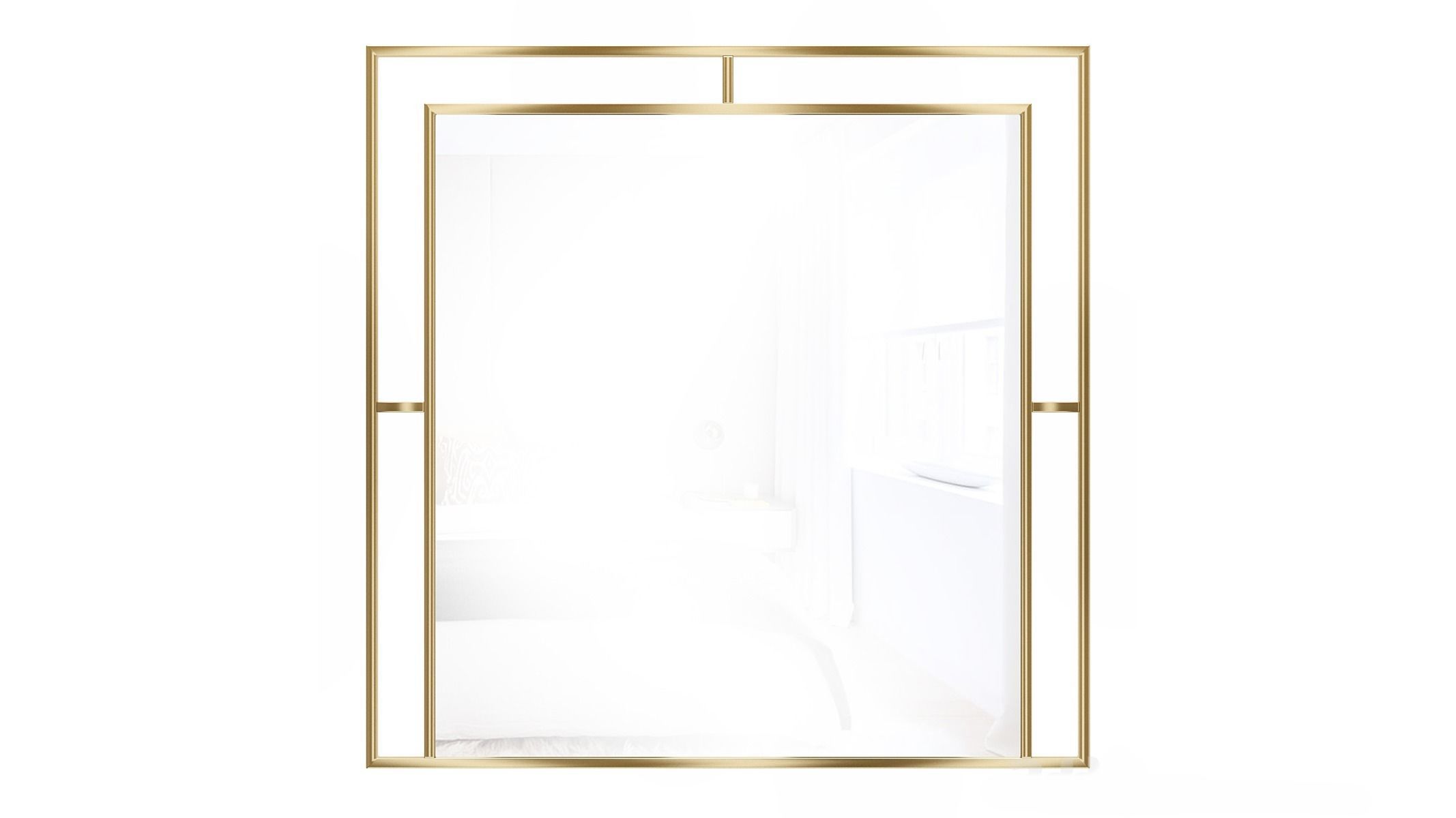 Mirror in a metal frame GZ-M1024 3D model_2