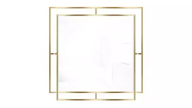 Mirror in a metal frame GZ-M1026