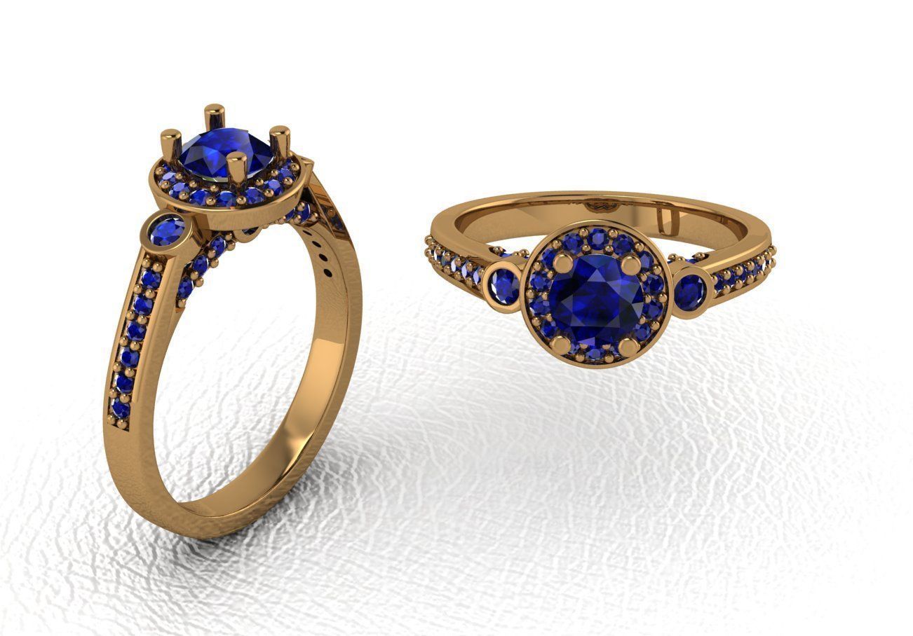 RING B291 3D print model_19