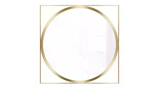 Mirror in a metal frame GZ-M1030