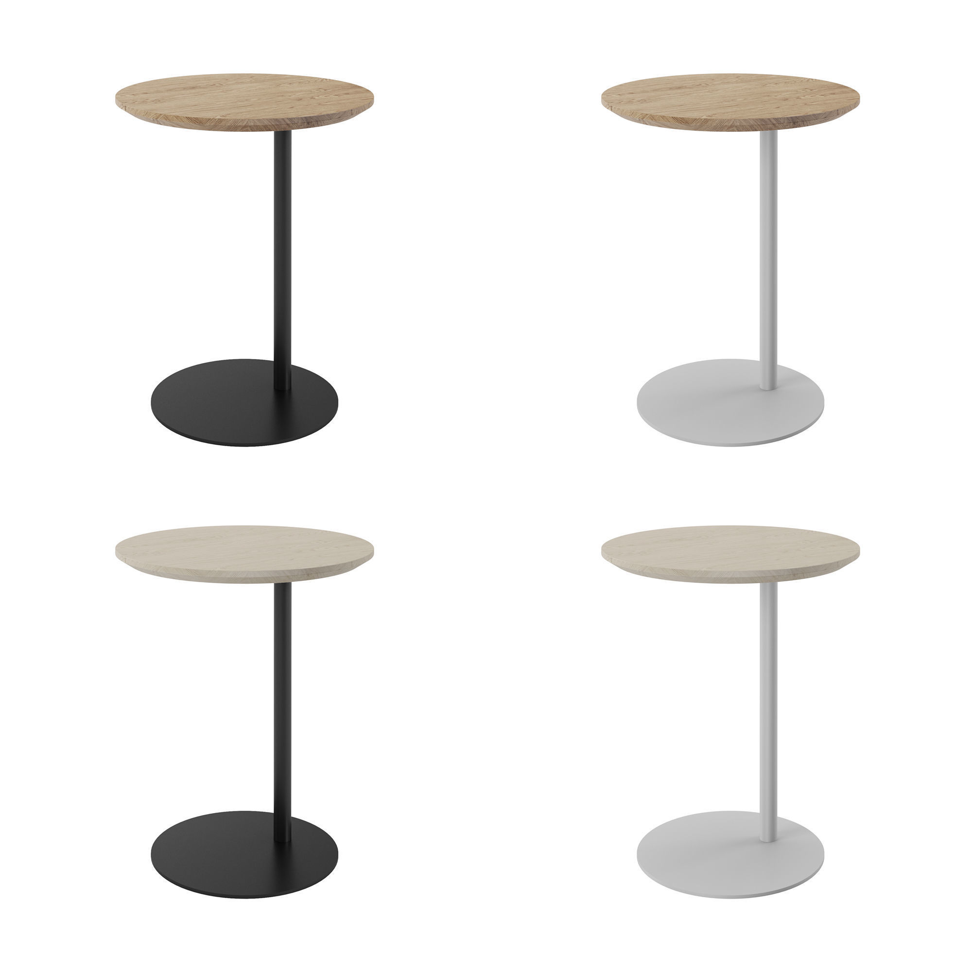 Bolia Side Table Pillar 3D model_7