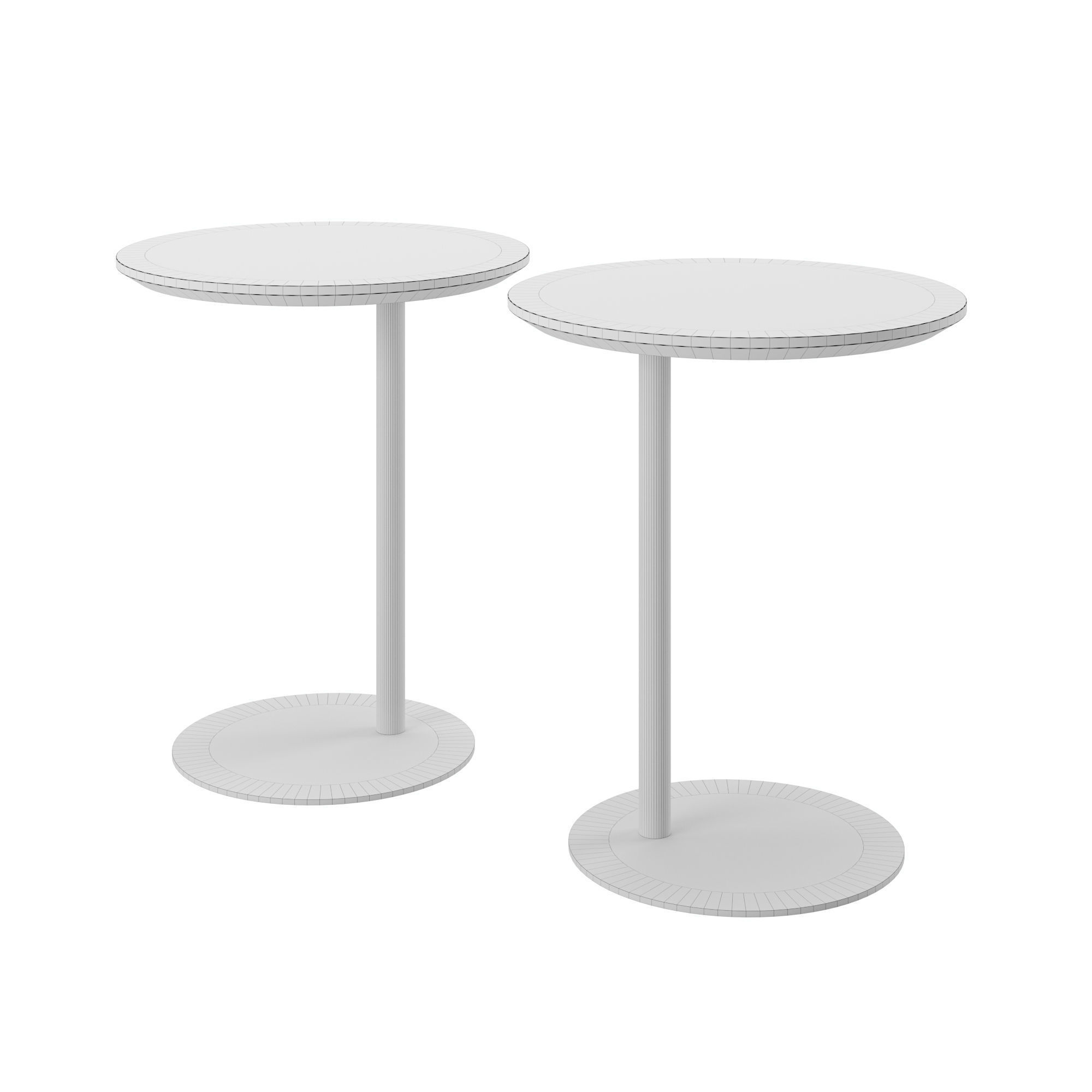 Bolia Side Table Pillar 3D model_8