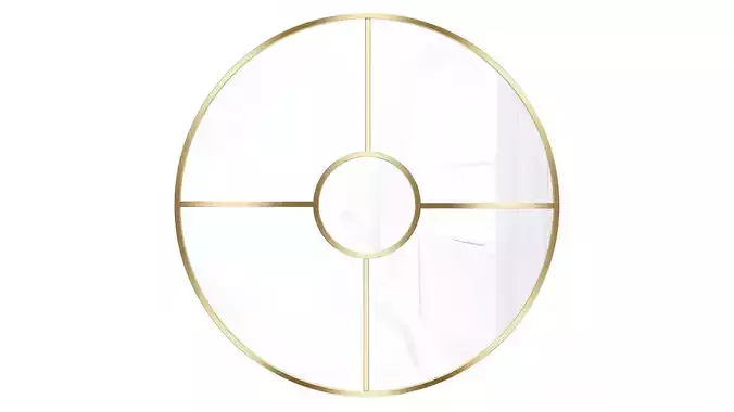 Mirror in a metal frame GZ-M1031