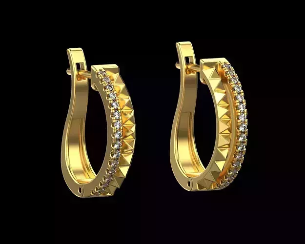 Earrings with Diamonds N77
