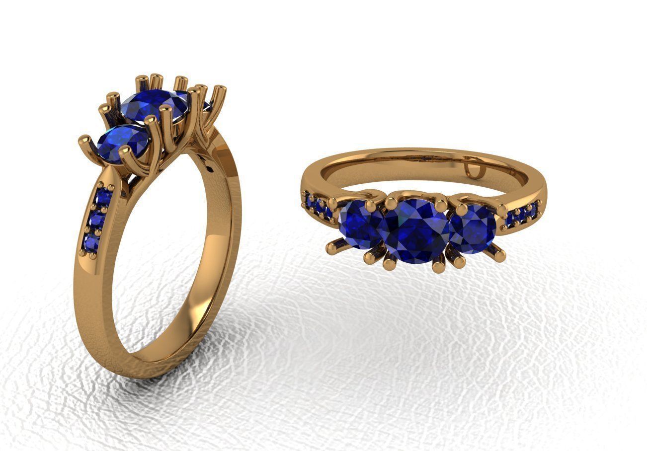 RING B286 3D print model_9