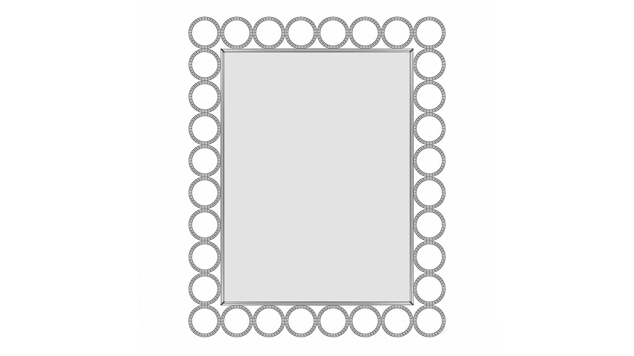 Mirror in a metal frame GZ-M1035 3D model_5