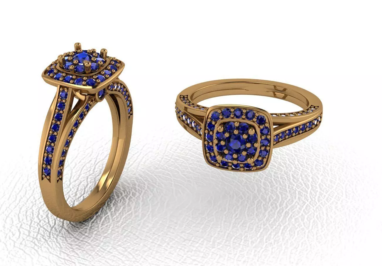 RING B284 3D print model_0