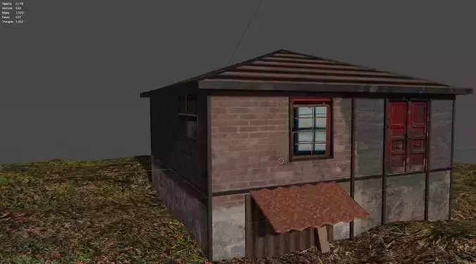 LowPoly House Free