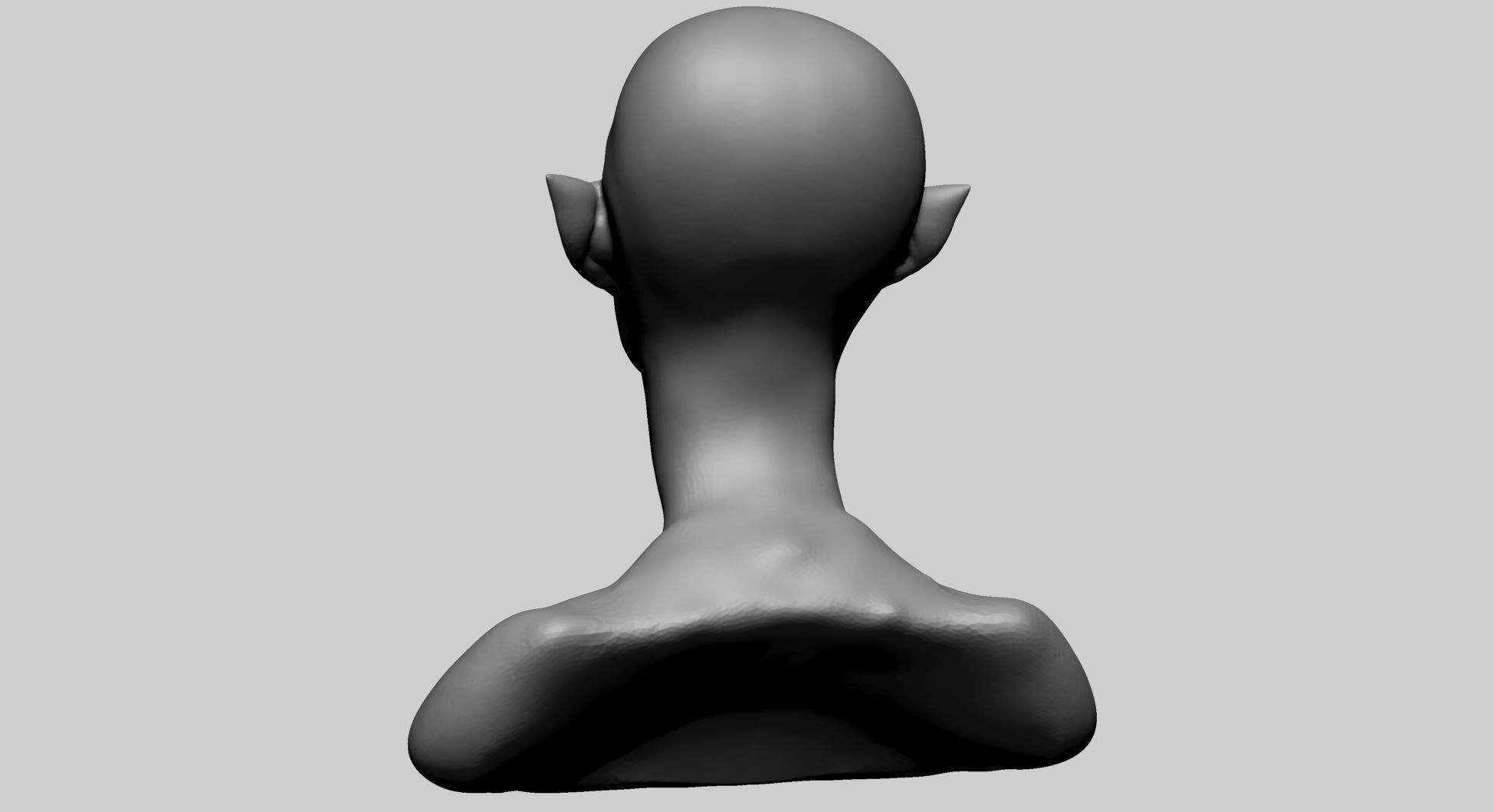 Fantasy Female Head O 3D model_5