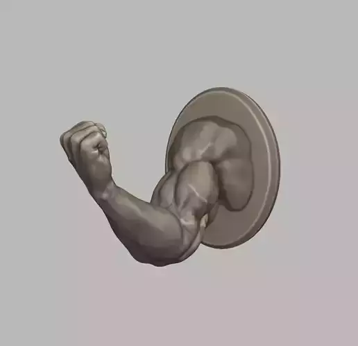 Bodybuilding hook 3D print model