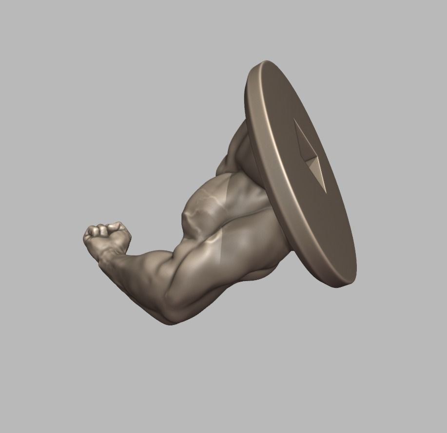Bodybuilding hook 3D print model_8