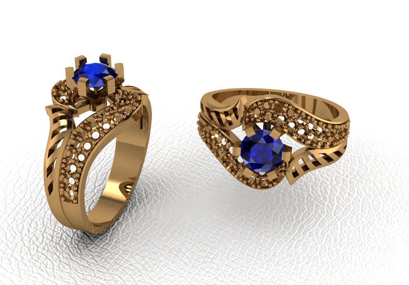 RING B261 3D print model_6