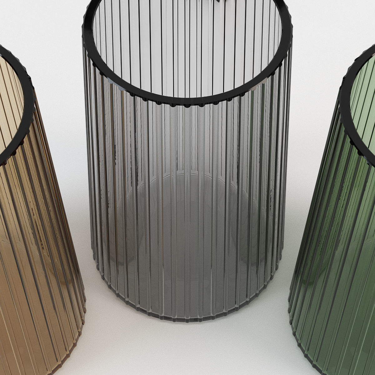 Vase ROY - D13xH20cm - JYSK 3D model_3