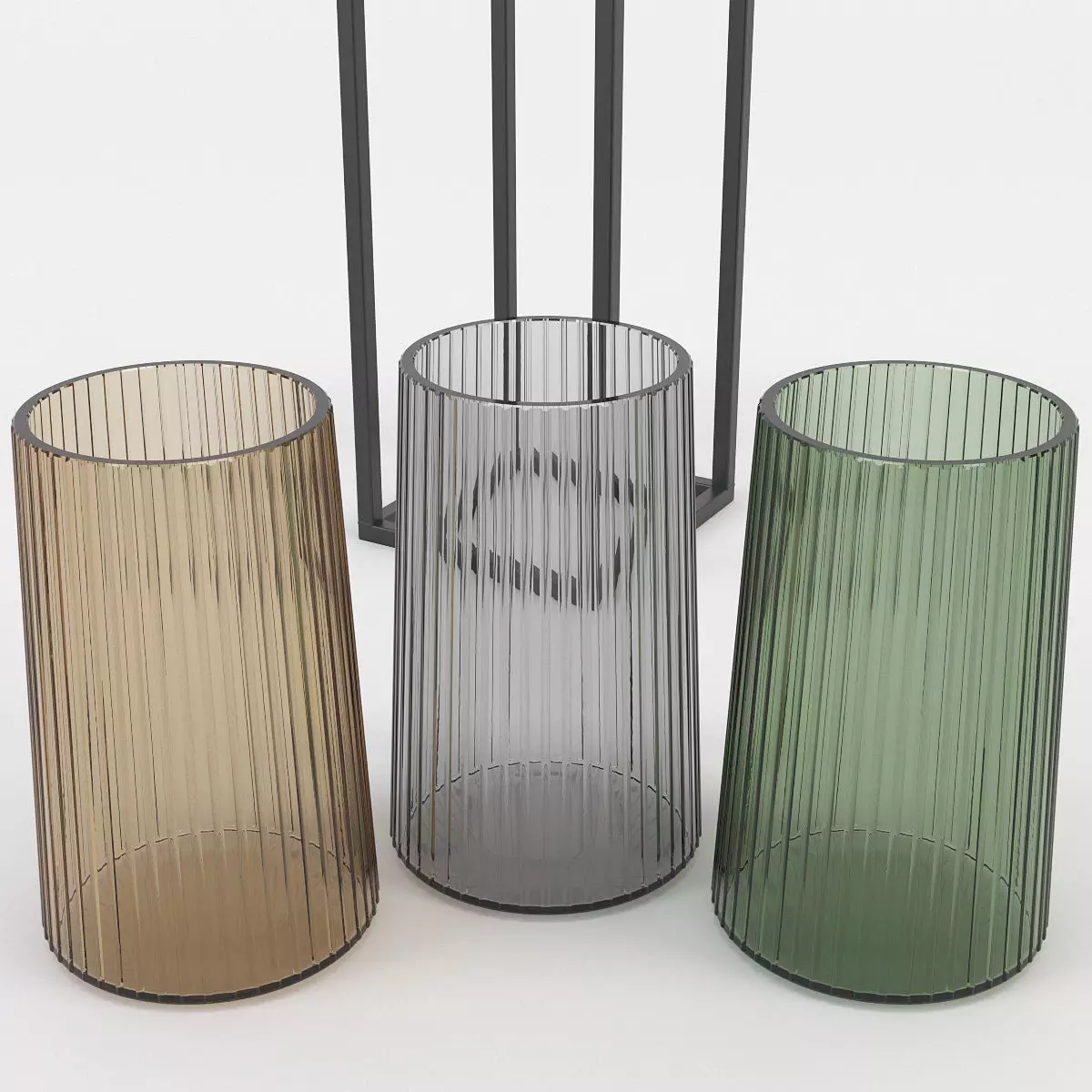 Vase ROY - D13xH20cm - JYSK 3D model_0