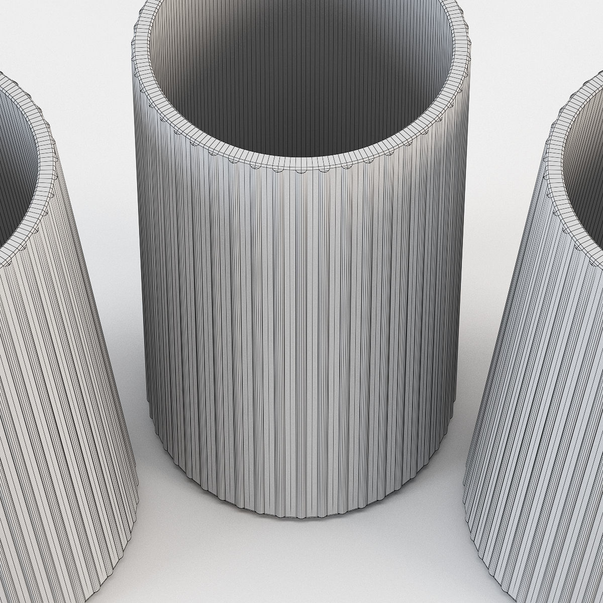 Vase ROY - D13xH20cm - JYSK 3D model_4