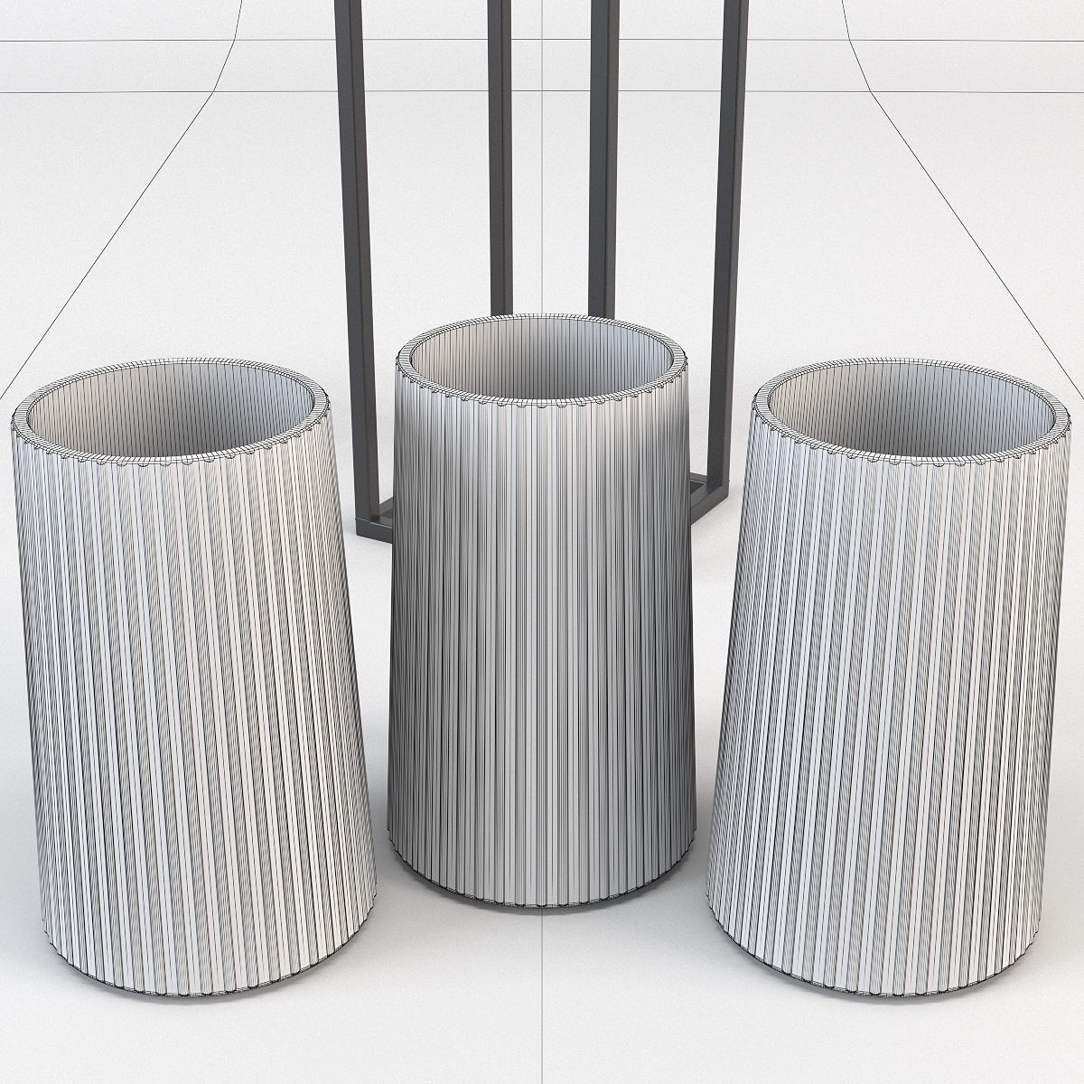 Vase ROY - D13xH20cm - JYSK 3D model_1