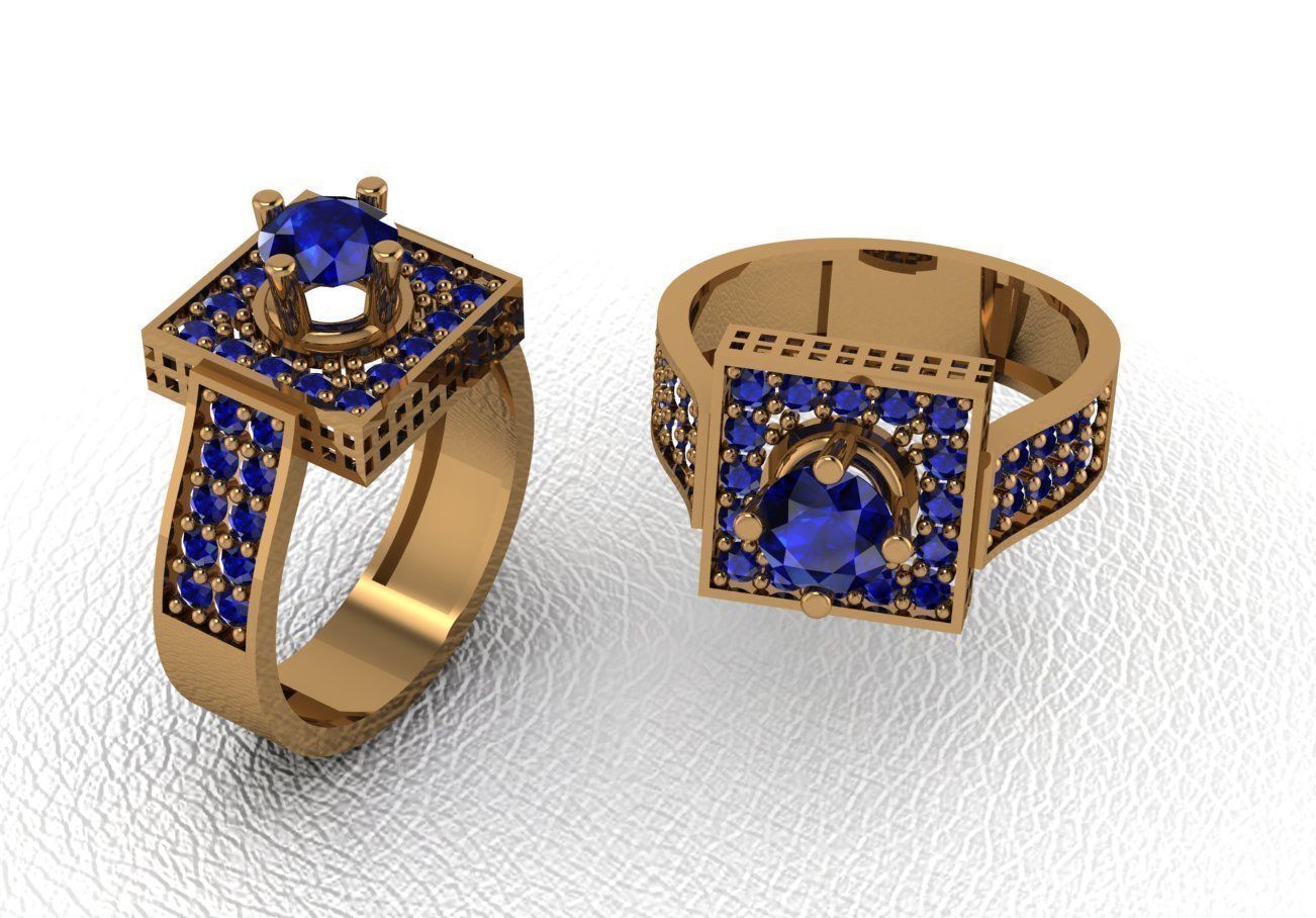 RING 256 3D print model_21