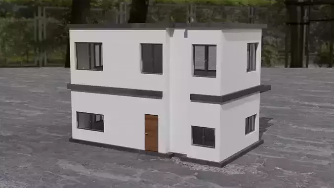 Simple Modern House 3