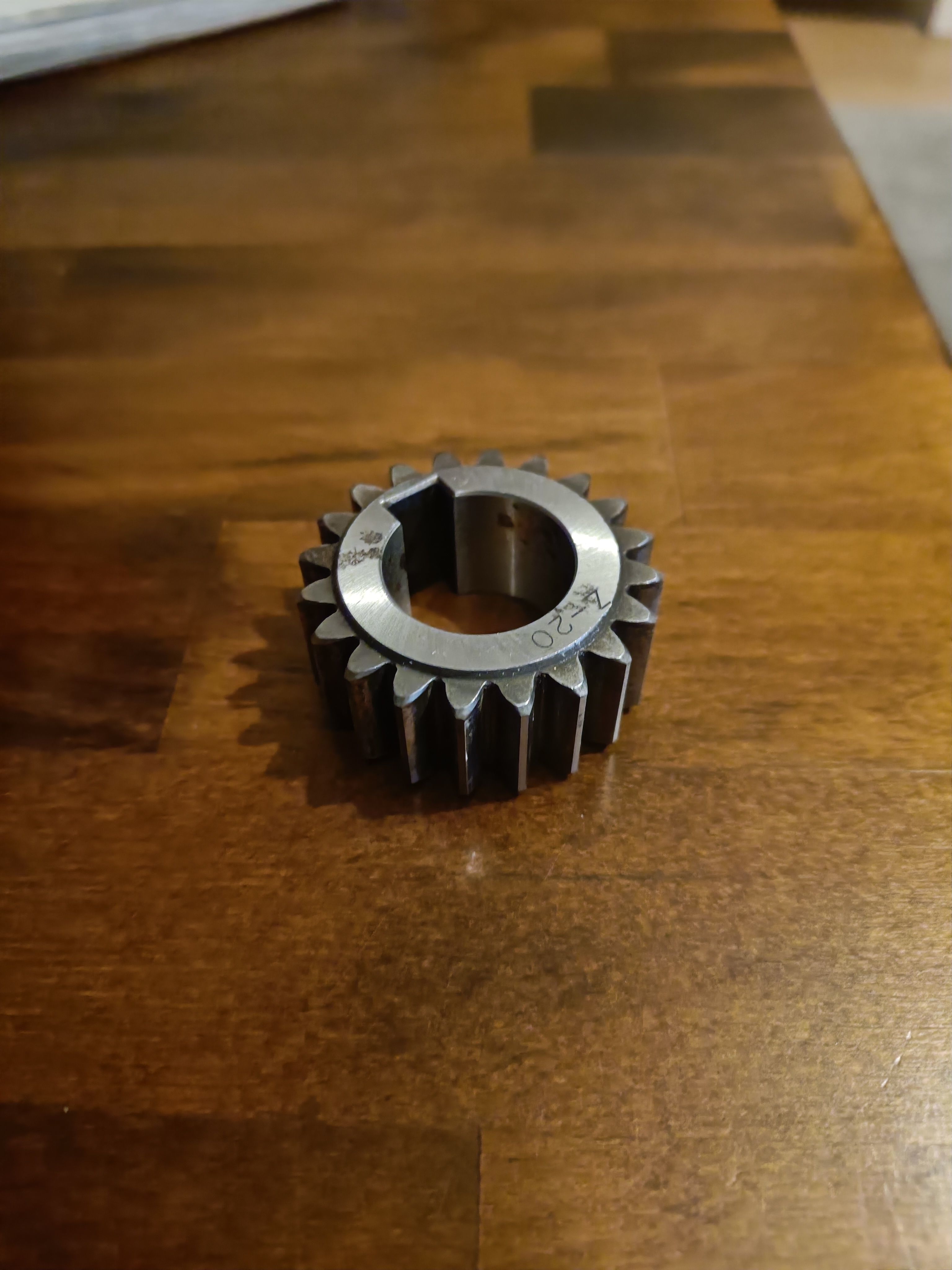 Gears set Module 2  3D model_3