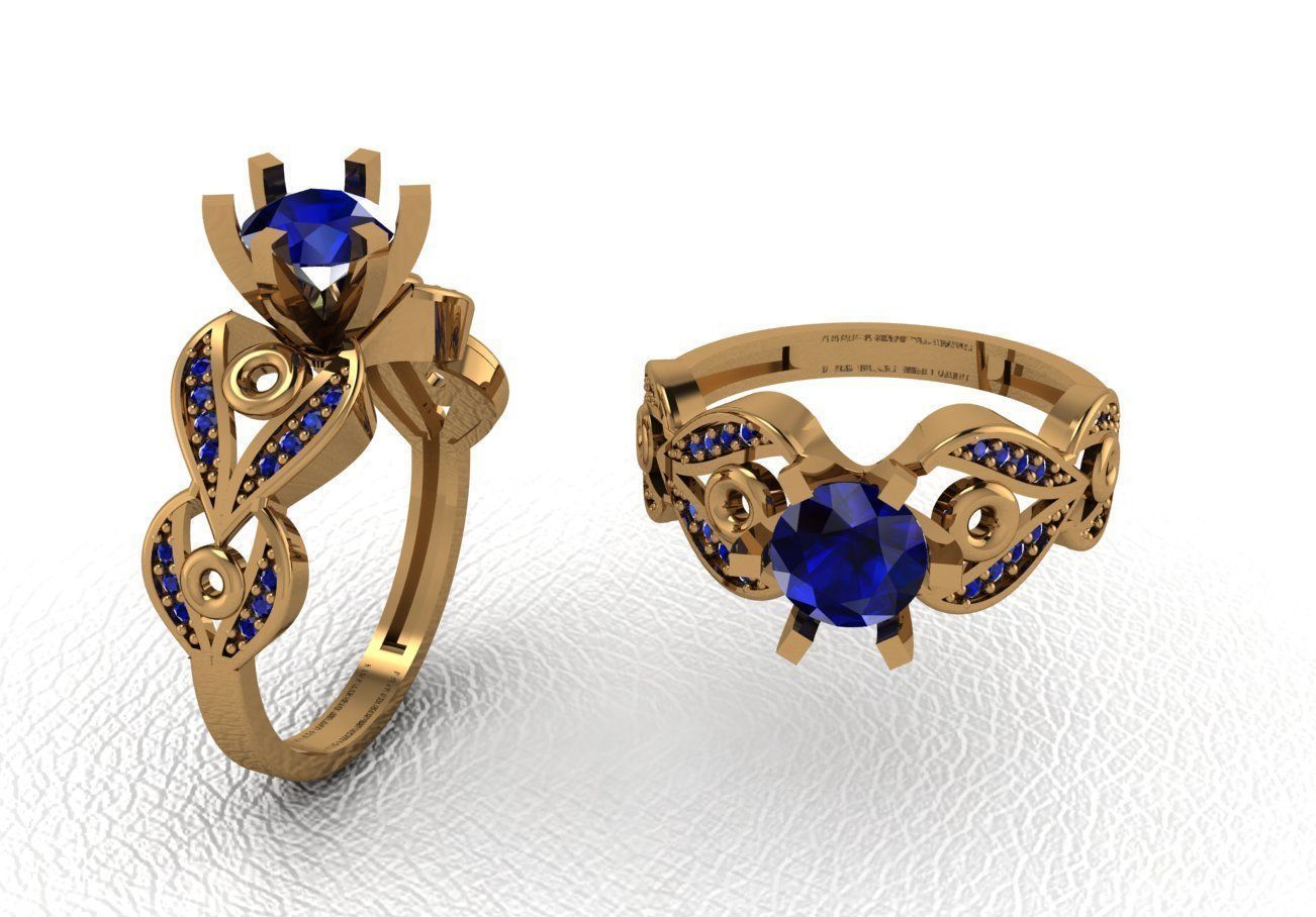 RING B120 3D print model_3