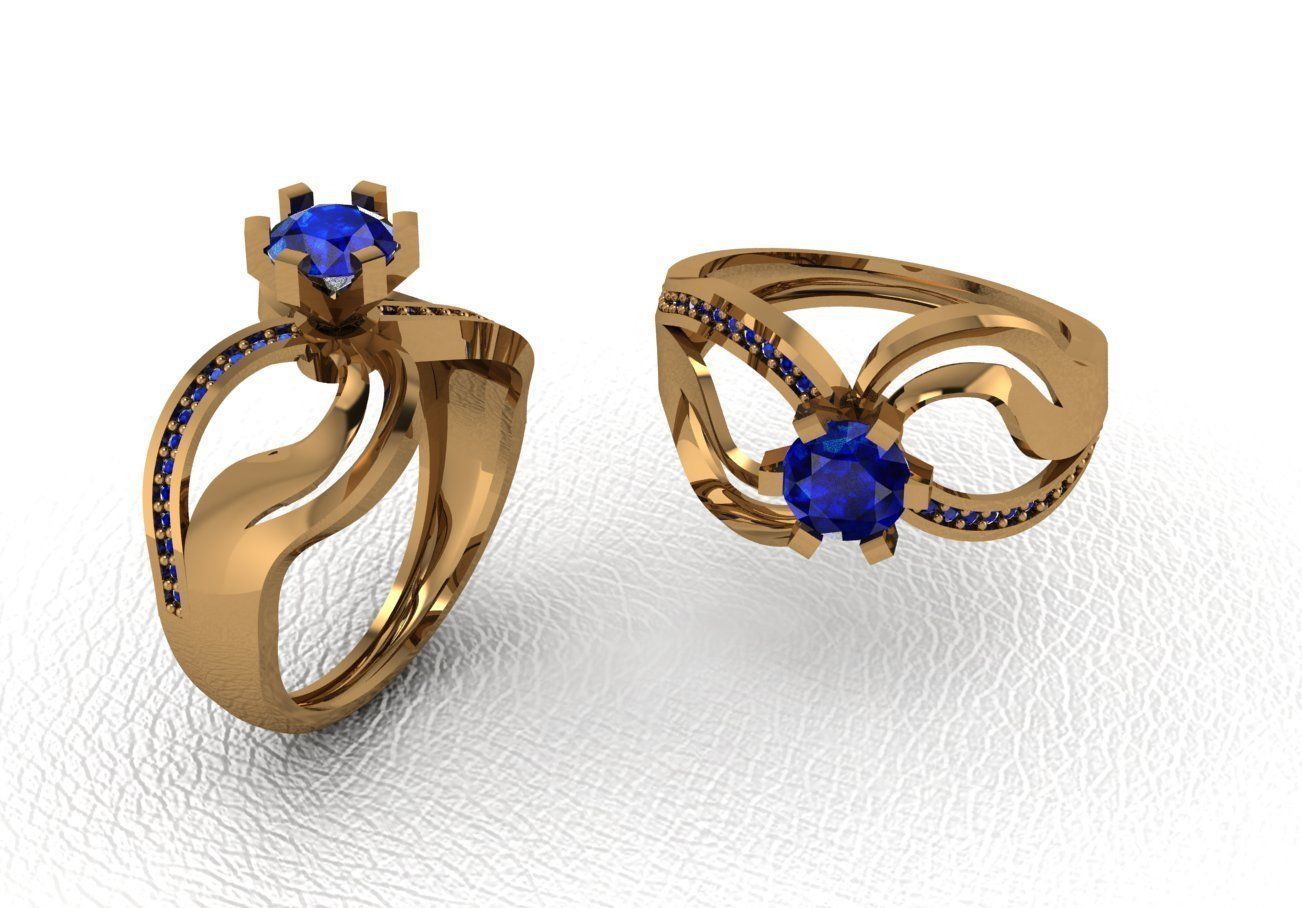 RING B238 3D print model_16