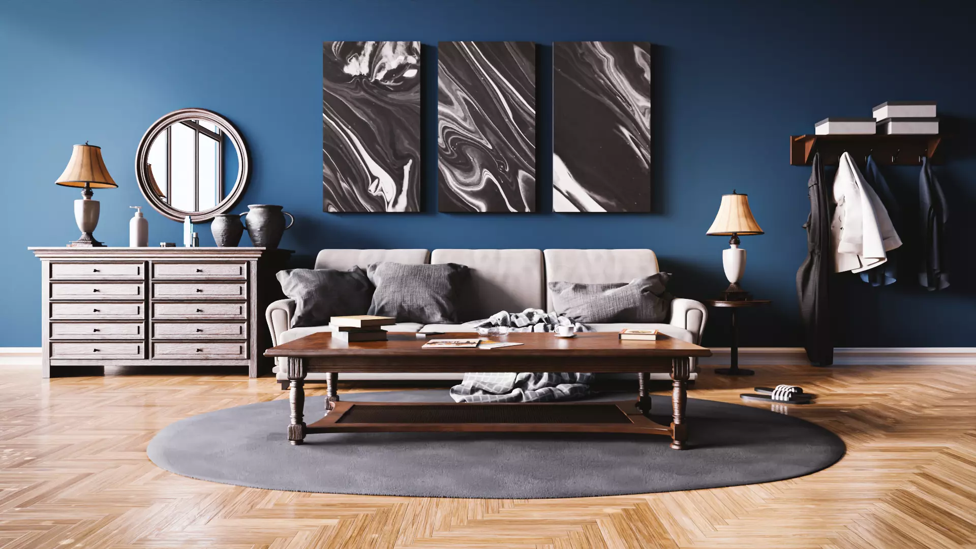 Interior scene  3D model_0