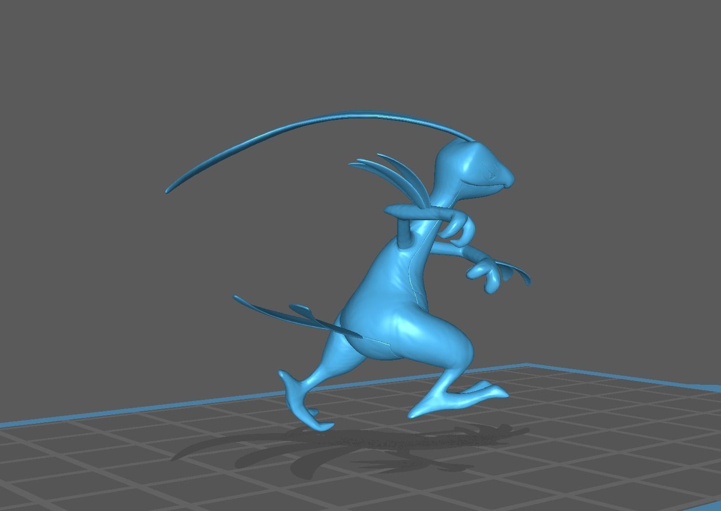 Treecko Grovyle Sceptile and Mega 3D print model 3D print model_44