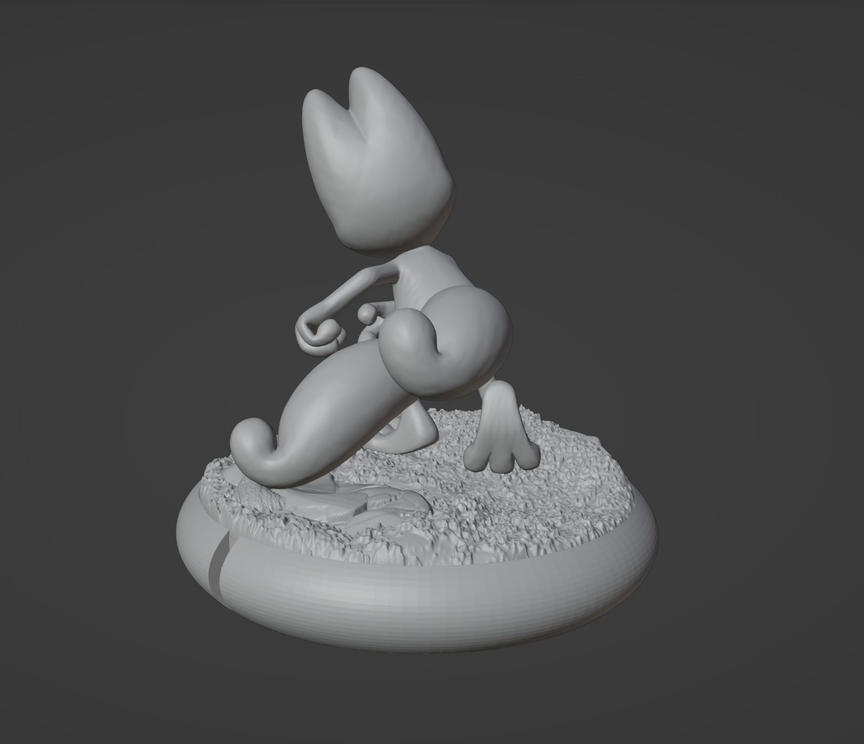 Treecko Grovyle Sceptile and Mega 3D print model 3D print model_34