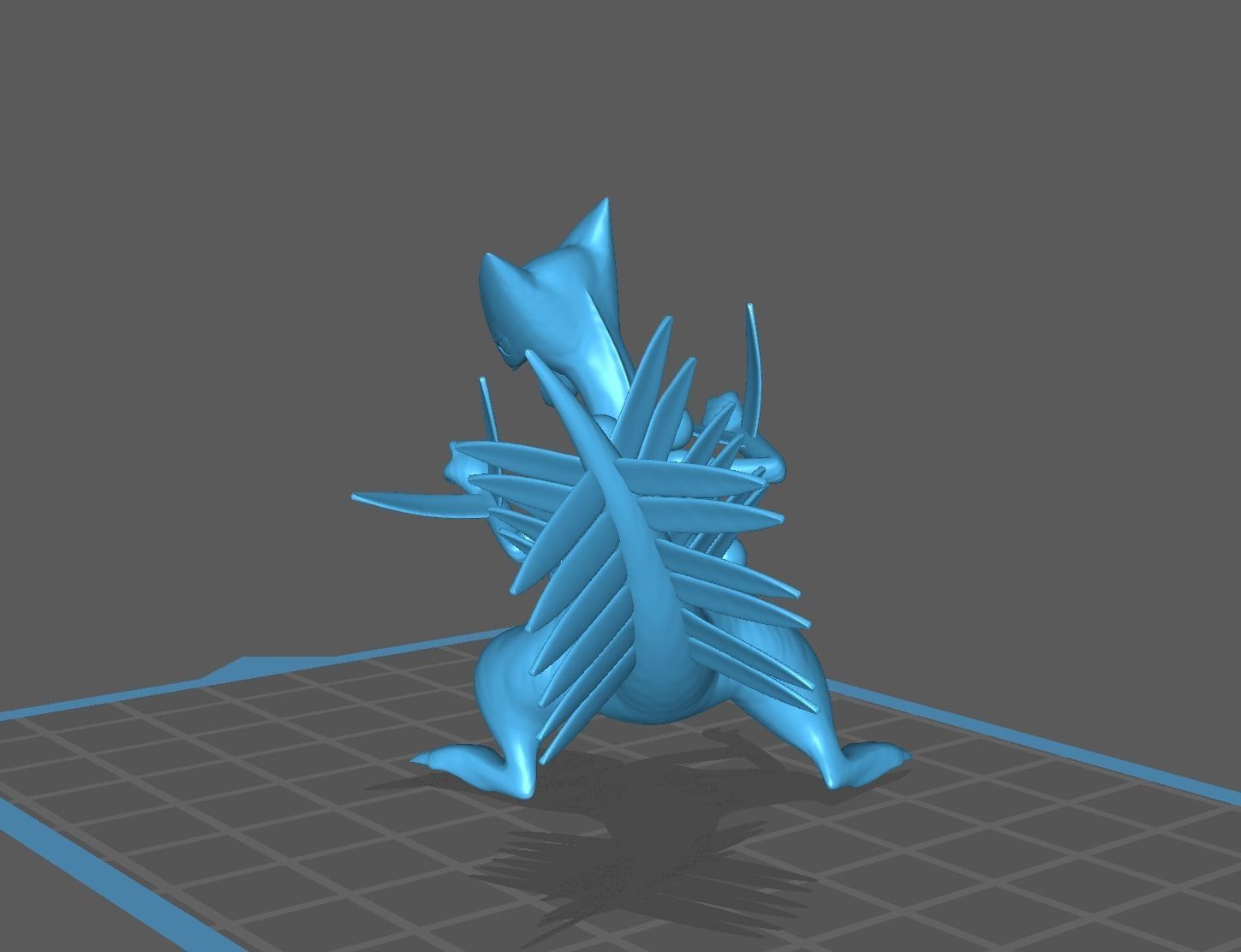 Treecko Grovyle Sceptile and Mega 3D print model 3D print model_51