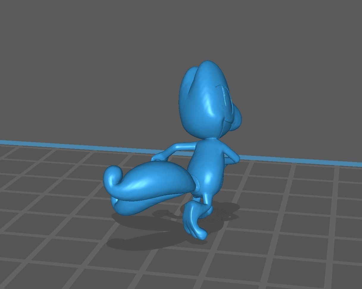 Treecko Grovyle Sceptile and Mega 3D print model 3D print model_30