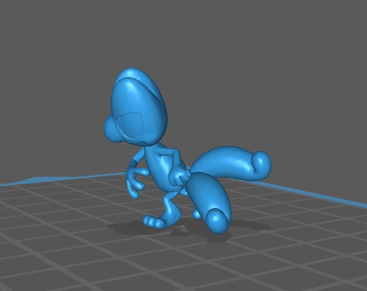 Treecko Grovyle Sceptile and Mega 3D print model 3D print model_31