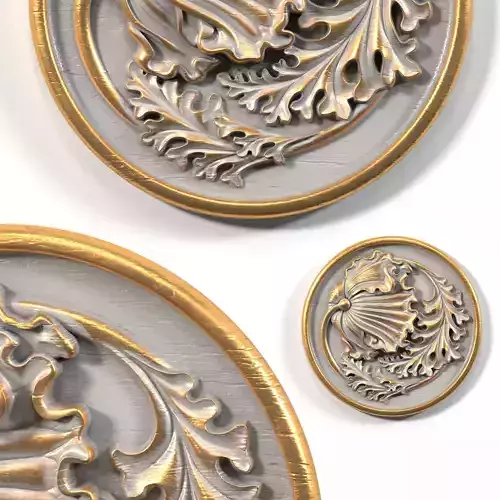 Carved decorative panel DP 001