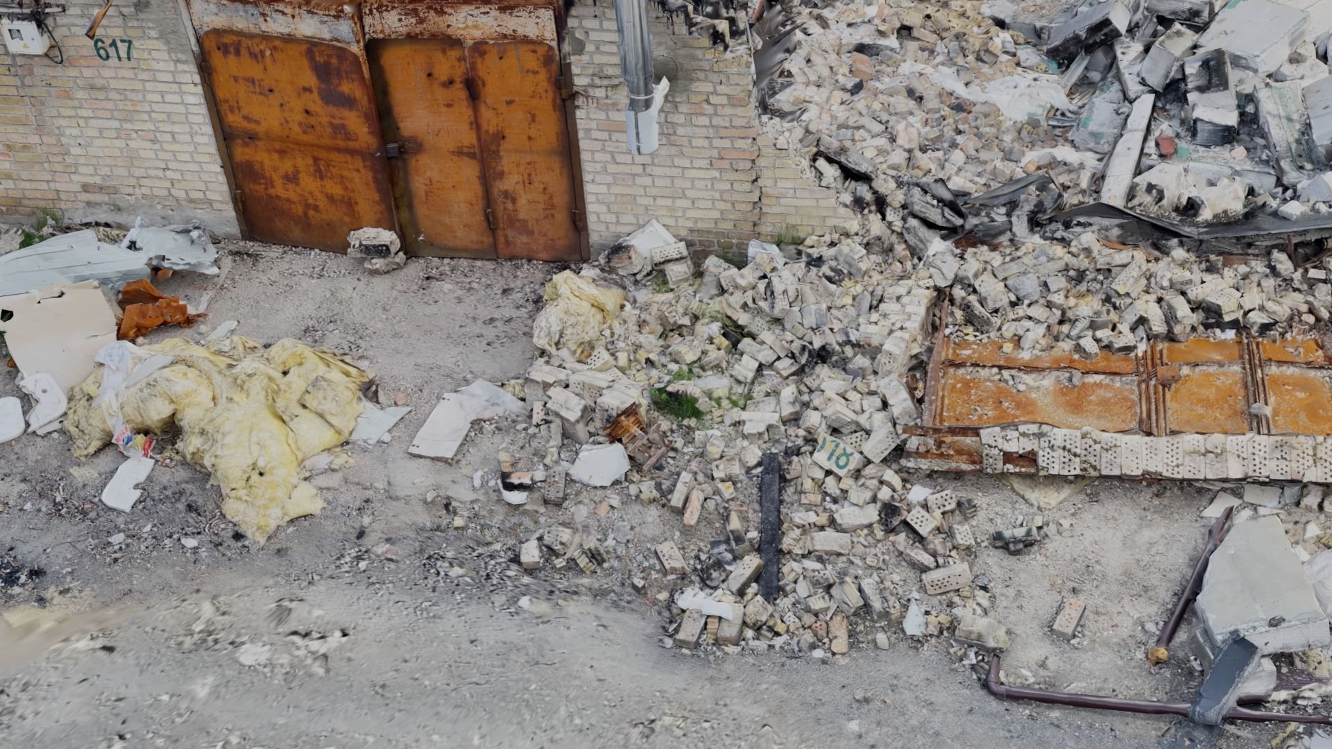 SCANS Ukraine Facades vol 4 Low-poly 3D model_30