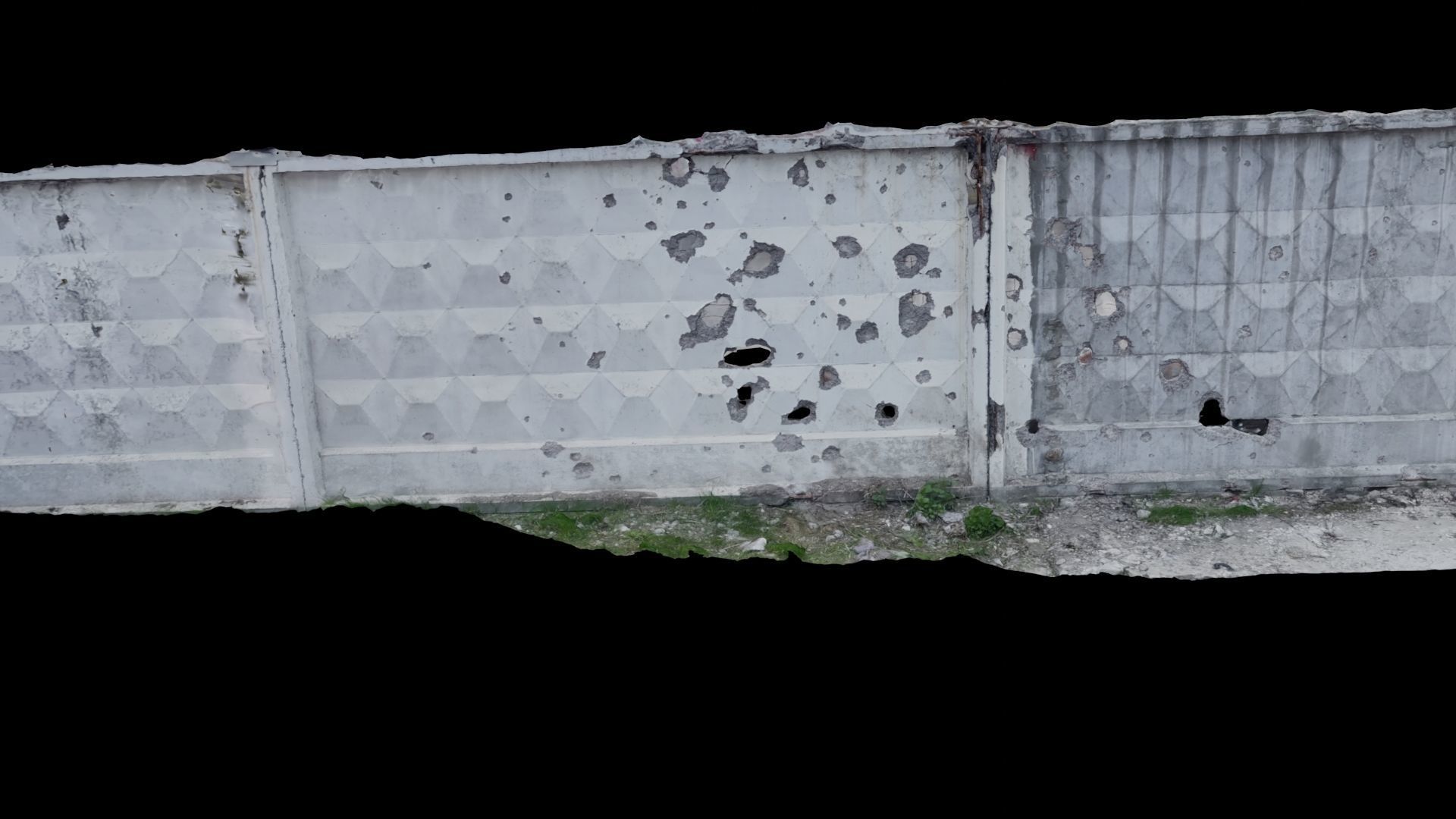 SCANS Ukraine Facades vol 4 Low-poly 3D model_8