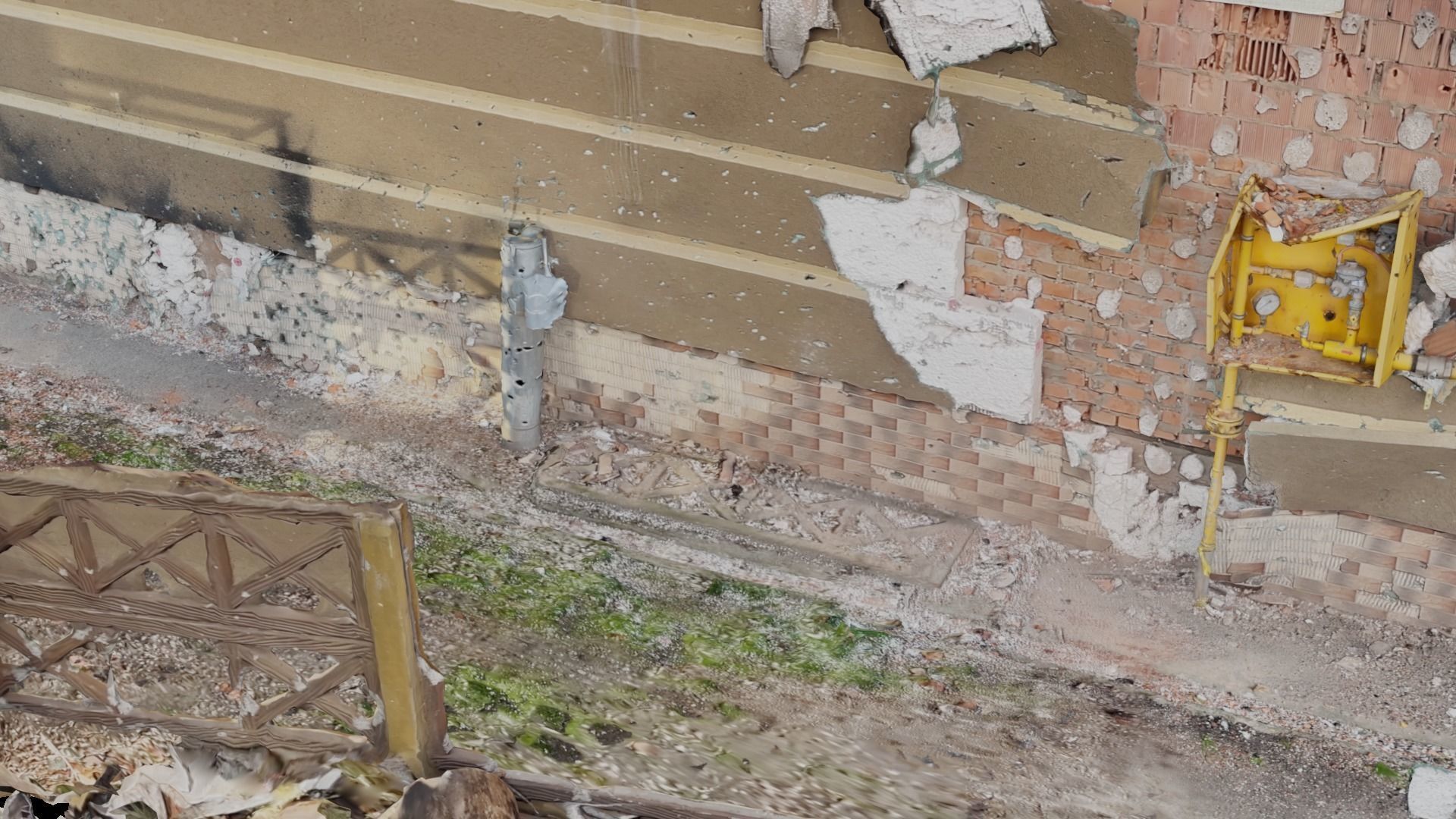 SCANS Ukraine Facades vol 4 Low-poly 3D model_15