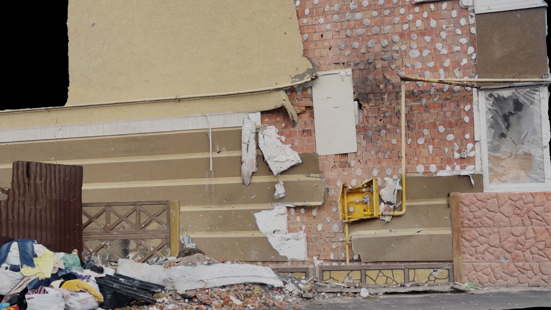 SCANS Ukraine Facades vol 4 Low-poly 3D model_10