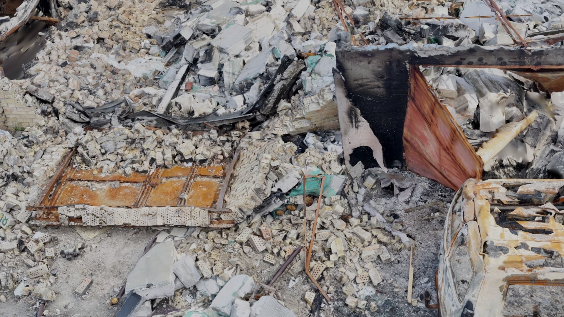 SCANS Ukraine Facades vol 4 Low-poly 3D model_31