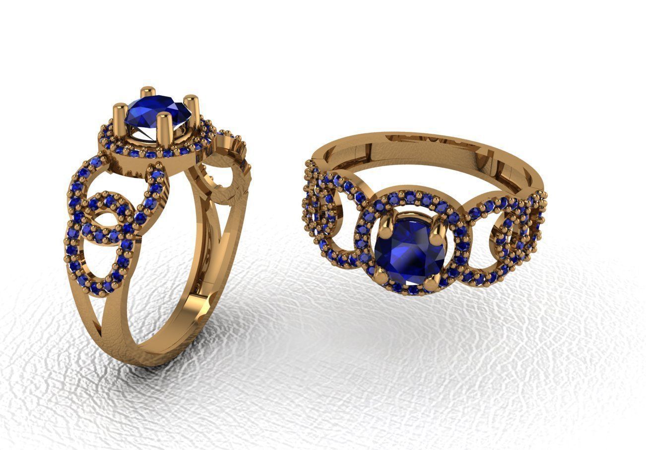 RING B119 3D print model_14