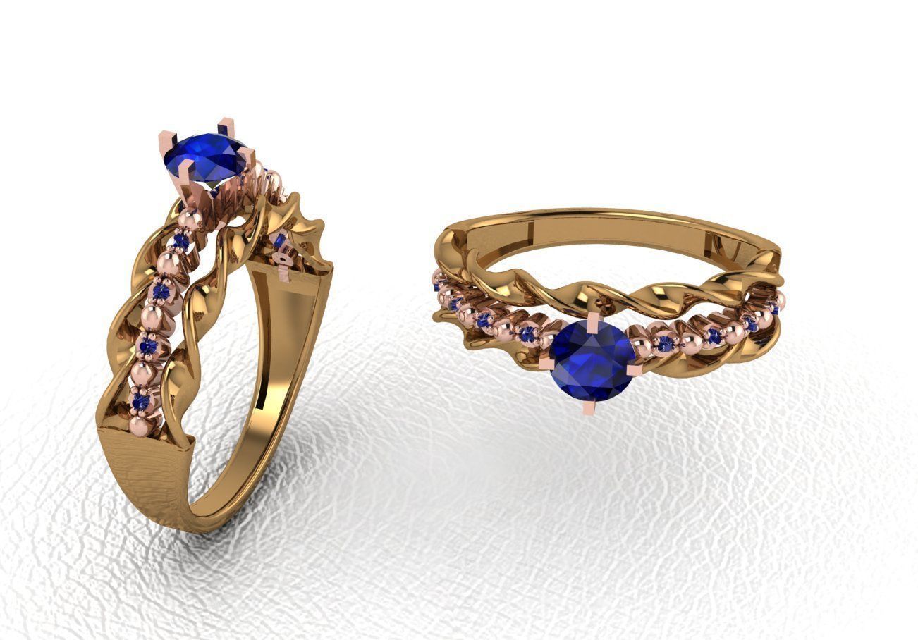 RING B123 3D print model_14