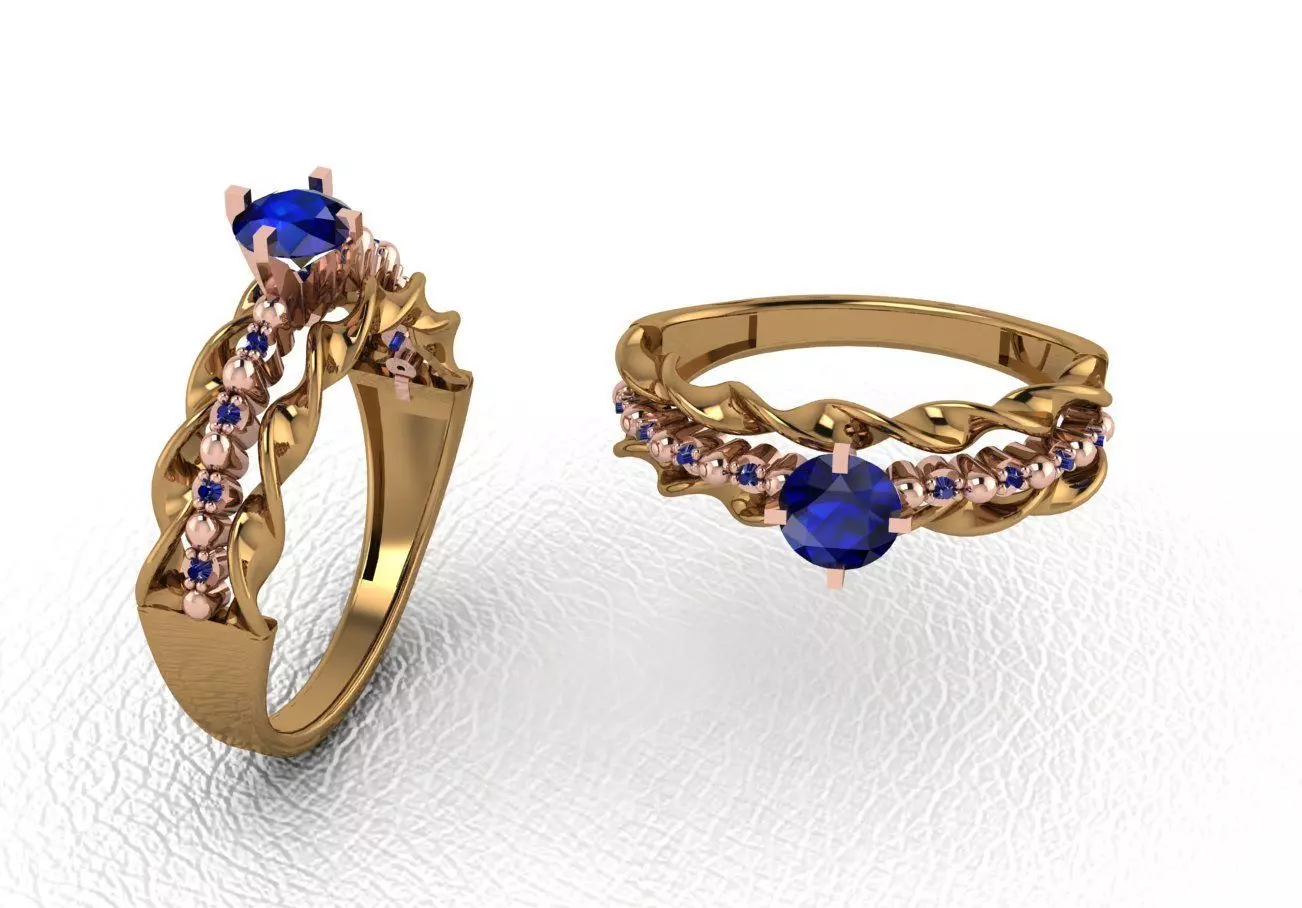 RING B123 3D print model_0