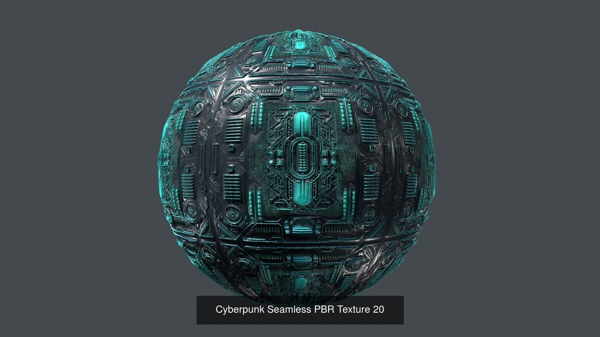 20  Cyberpunk Seamless PBR Texture Pack 01 Texture_22