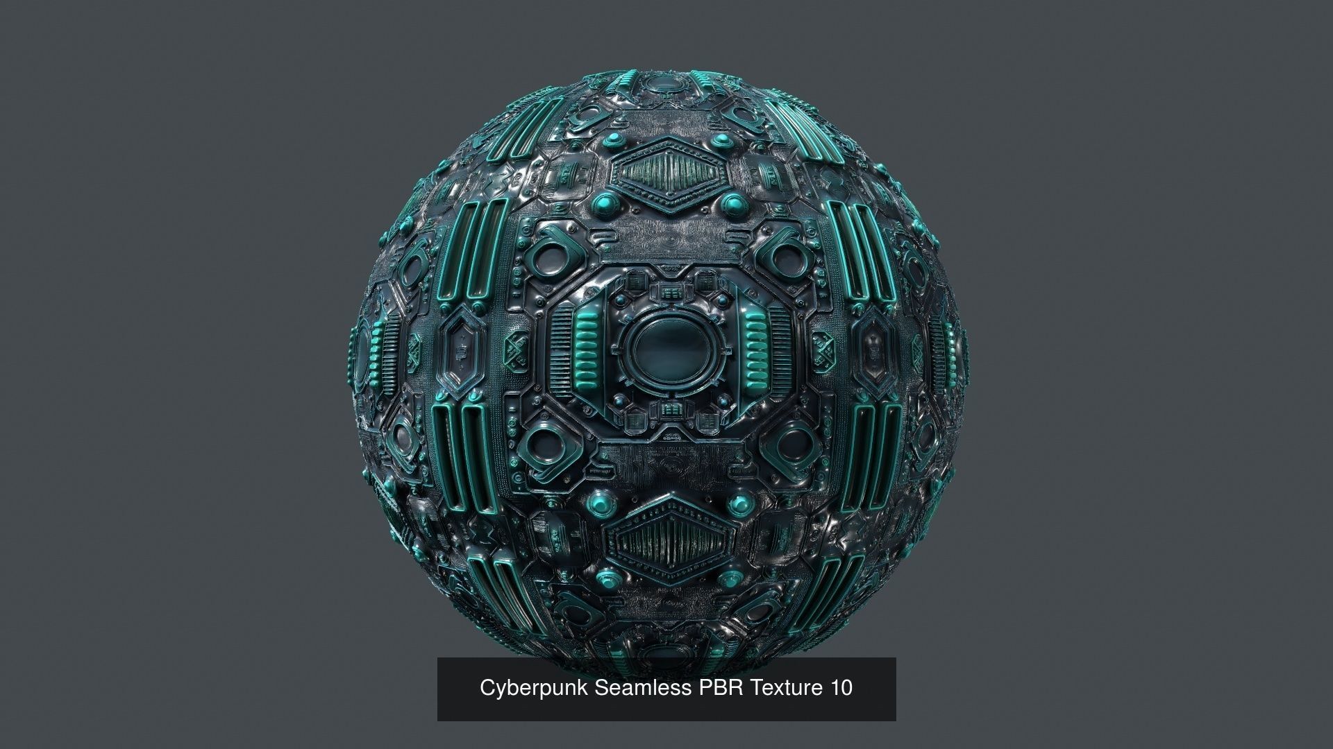 20  Cyberpunk Seamless PBR Texture Pack 01 Texture_12