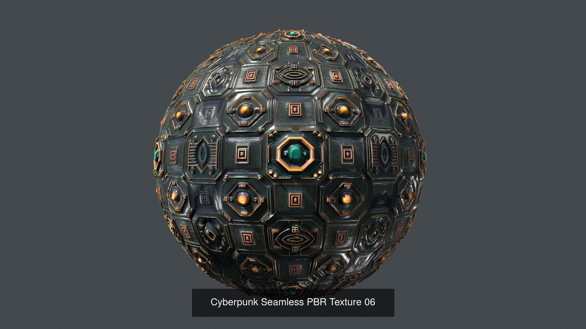 20  Cyberpunk Seamless PBR Texture Pack 01 Texture_8