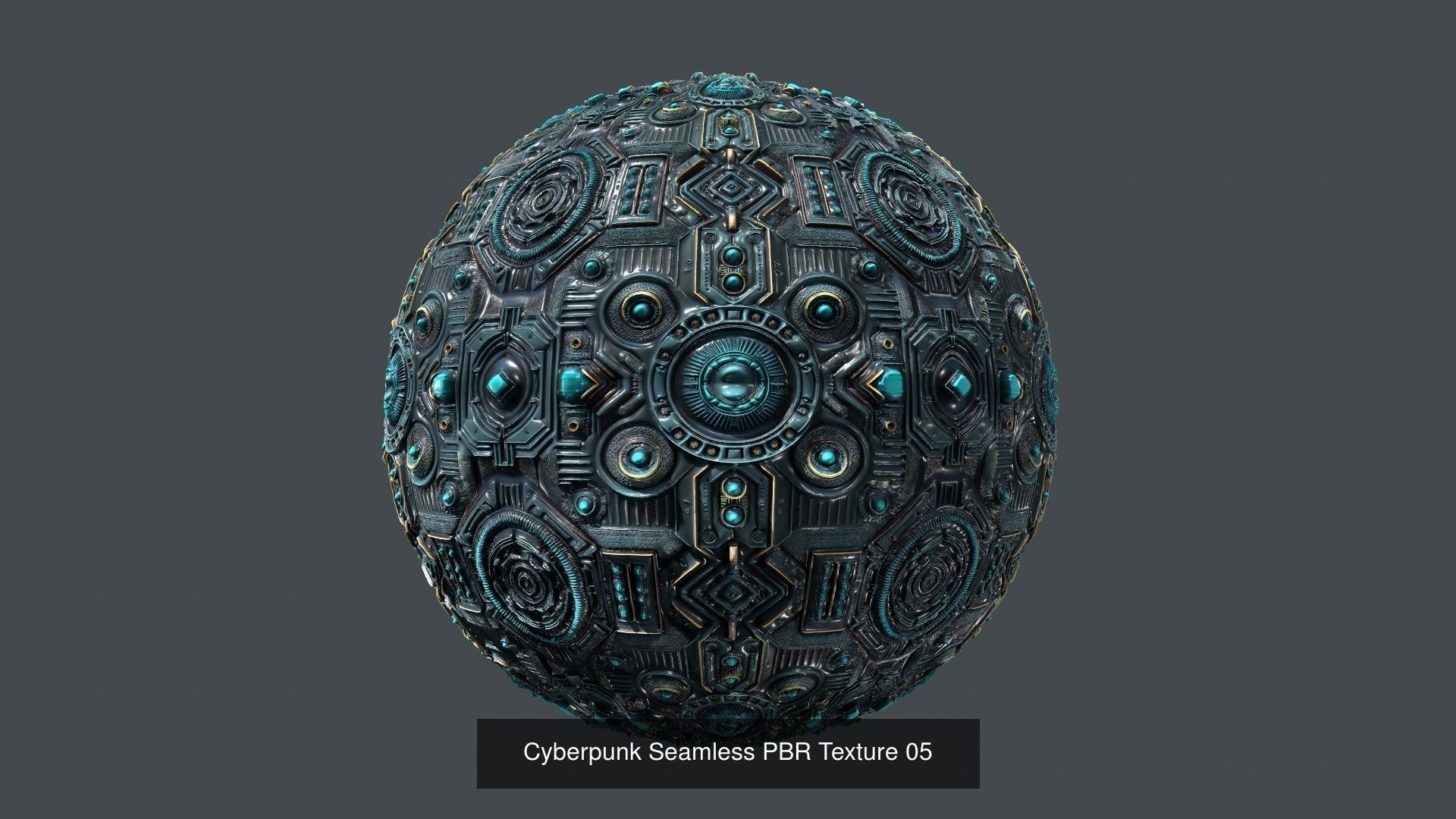 20  Cyberpunk Seamless PBR Texture Pack 01 Texture_7