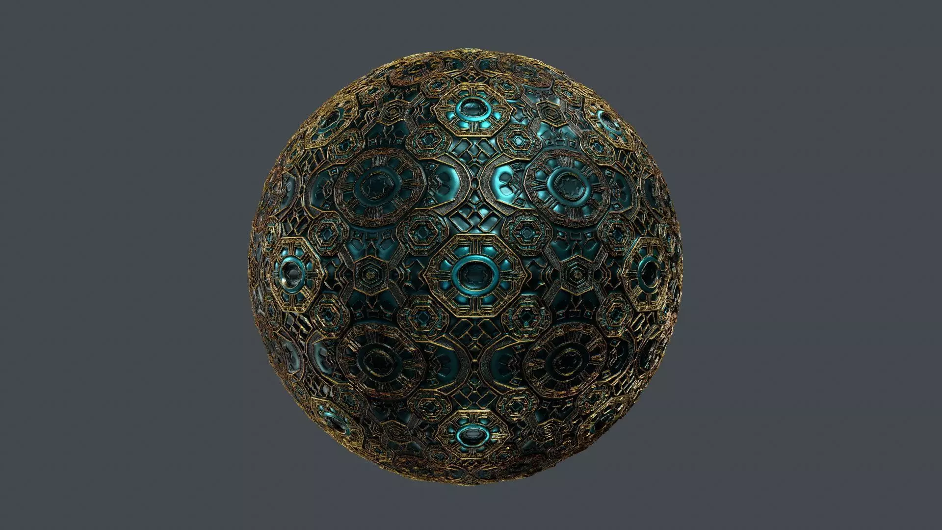 Steampunk Seamless PBR Texture 03 Texture_0